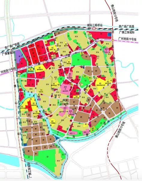 廣州地鐵19號線最新線路圖，開啟城市交通樞紐新篇章