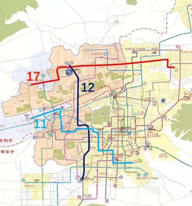 西安地鐵11號線最新線路圖，城市發展的脈絡與未來展望